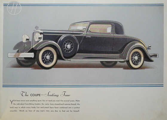 Лот из восьми рекламных
буклетов автомобилей 1930
-
х гг.
разных марок